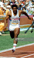 1984 Olympic Games, USA. Decathlon 110 Metres Hurdles. GB Daley